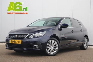 Hoofdafbeelding Peugeot 308 Peugeot 308 1.5 BlueHDi Blue Lease Premium 131PK Panoramadak Keyless Full LED Navigatie Achteruitrijcamera Clima Cruise Carplay Android 16 inch LMV