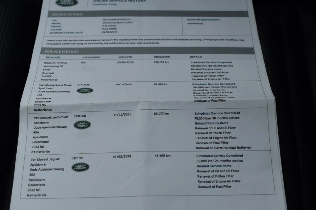 Hoofdafbeelding Land Rover Discovery Sport
