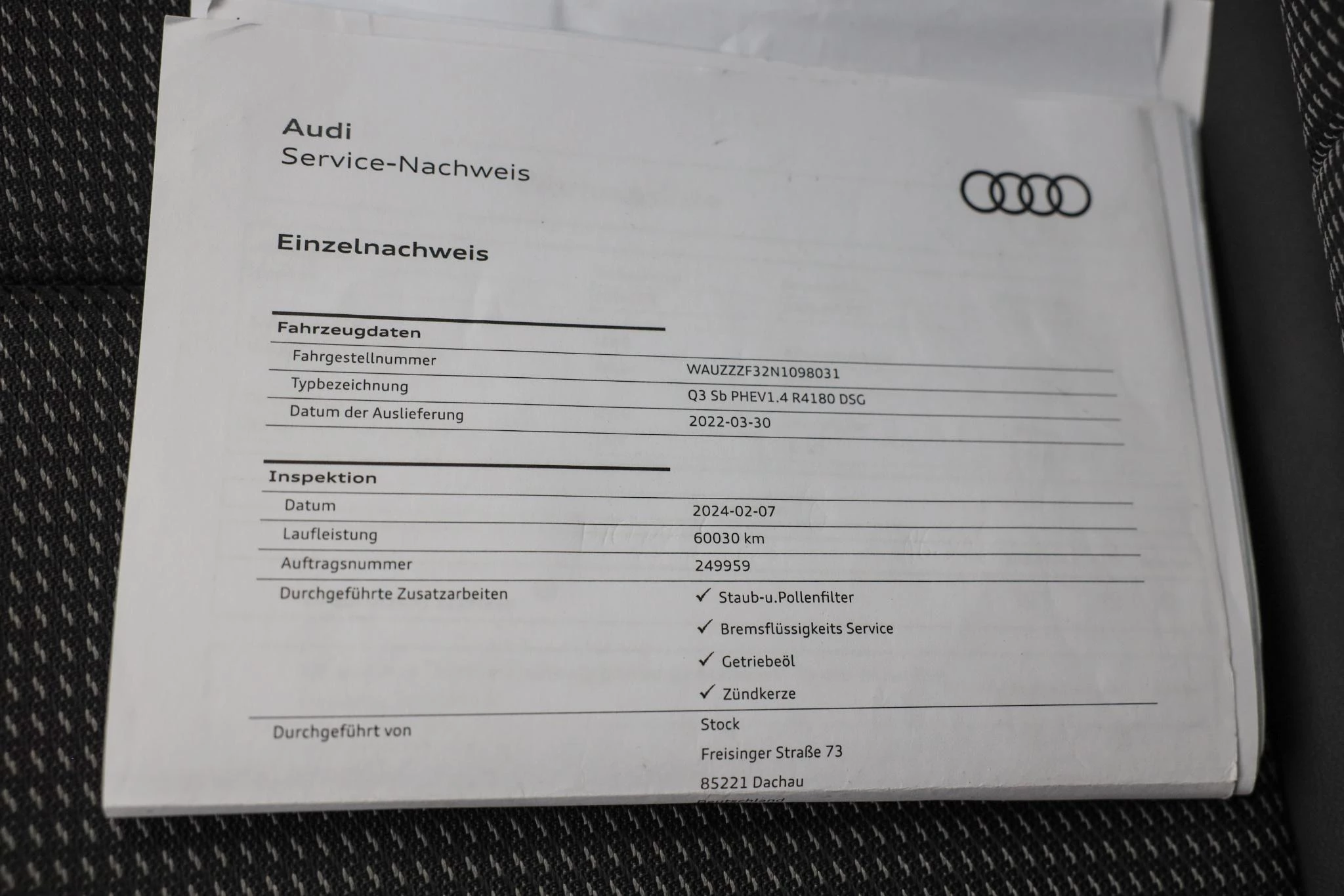 Hoofdafbeelding Audi Q3