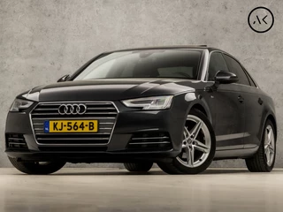 Hoofdafbeelding Audi A4 Audi A4 Limousine 1.4 TFSI S-Line Sport 150Pk Automaat (SCHUIFDAK, DIGITAL COCKPIT, 2X S-LINE, GROOT NAVI, GETINT GLAS, LEDER, SPORTSTOELEN, CRUISE, LED KOPLAMPEN, NIEUWE APK, NIEUWSTAAT)