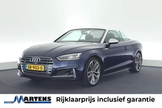 Audi S5 Cabriolet 3.0 TFSI 354pk quattro Pro Line Plus Nekverwarming Trekhaak 360Camera Keyless Virtual Cockpit Navigatie