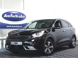 Kia Niro 1.6 GDi Hybrid DynamicLine LEDER CARPLAY ACC STUUR/STOELVW '17