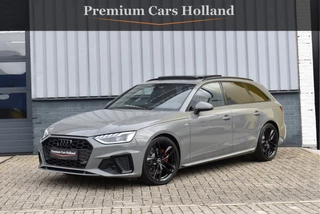 Hoofdafbeelding Audi A4 Audi A4 Avant 2.0 TFSI S-Line Facelift Black Ed Pano Navi Leder PDC 19 Inch