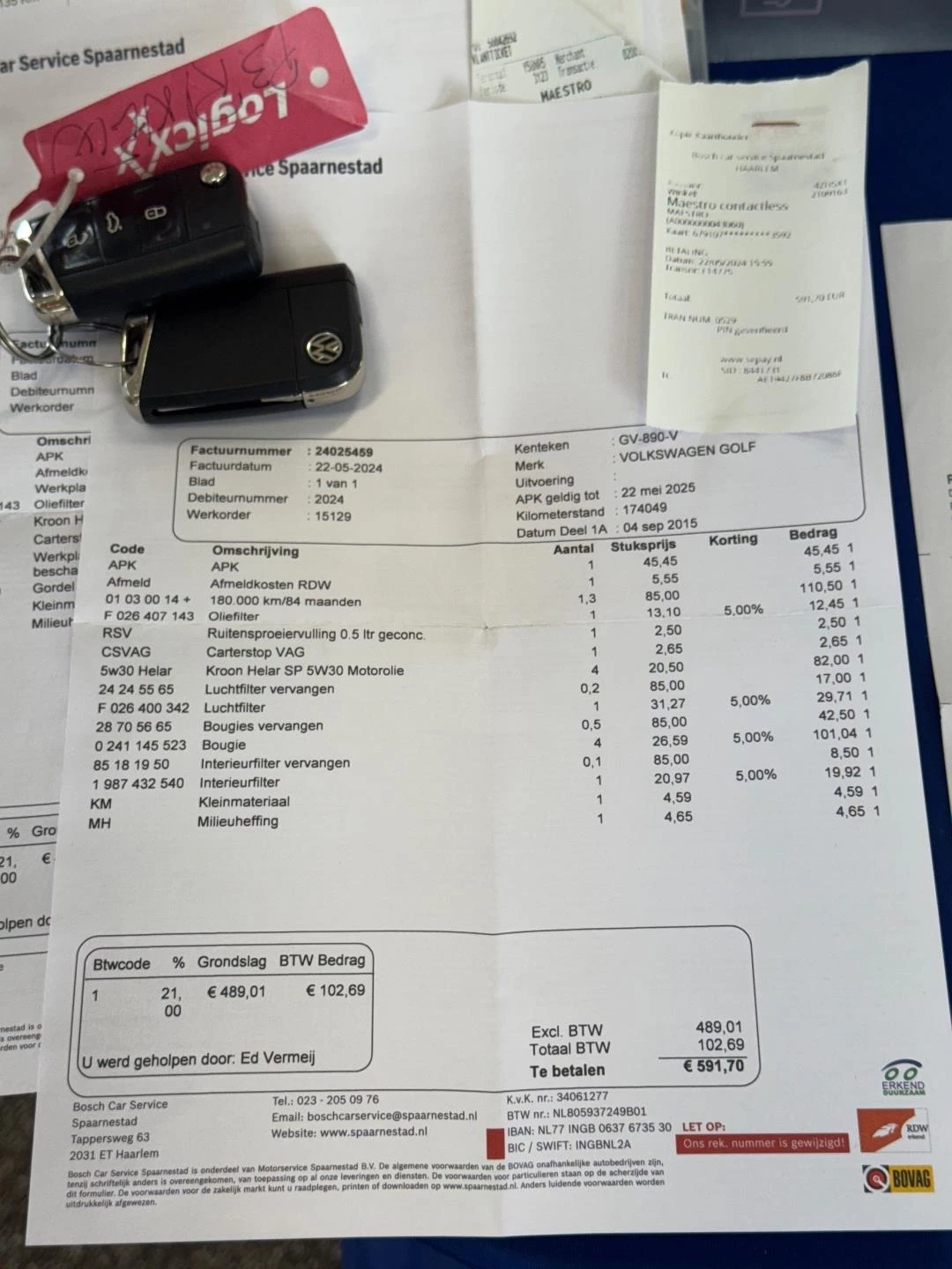 Hoofdafbeelding Volkswagen Golf