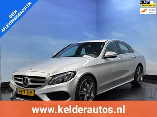 Mercedes-Benz C-klasse 180 Business Solution AMG Automaat | Navi | Cruise |Camera| Leer | LED