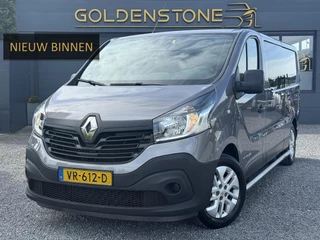 Renault Trafic 1.6 dCi T29 L2H1 DC Comfort Energy Dubbele Cabine,Navi,Trekhaak,Camera,Pdc,6 Bak,120pk,Sidebars,Nieuwe Apk bij Aflevering