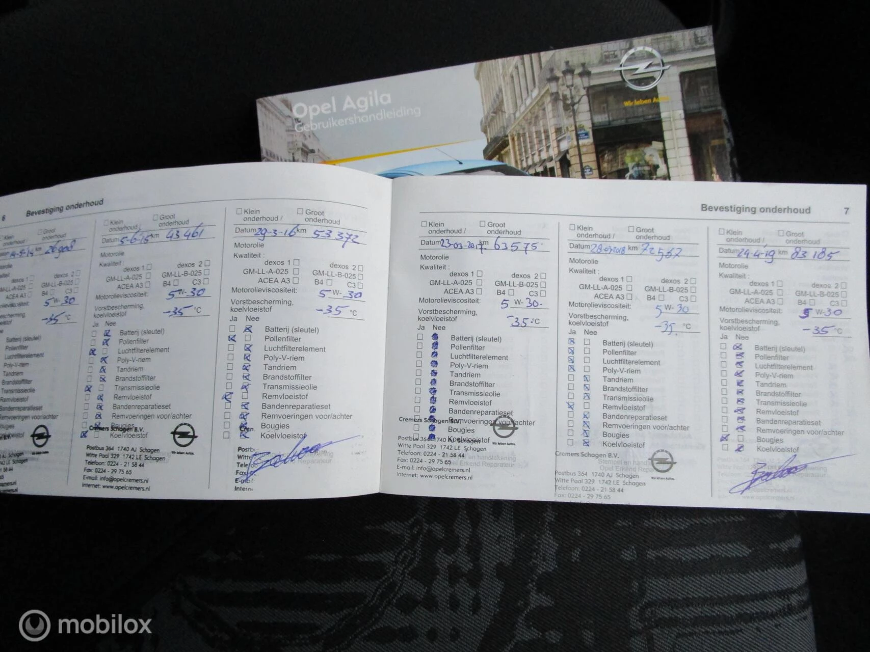 Hoofdafbeelding Opel Agila