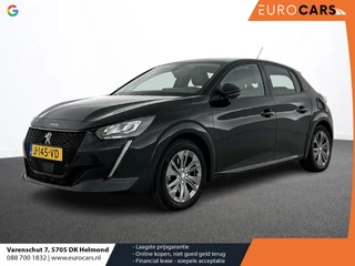 Hoofdafbeelding Peugeot e-208 Peugeot e-208 EV Allure 50 kWh Panoramadak Airco ECC Adaptive Cruise Control Full LED Carplay Navi Parkeersensoren + Camera Achter DAB+