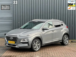 Hyundai Kona 1.6 GDI HEV Premium|Automaat|Cam|Leder|Keyless|Hu|ACC|Dealer OH