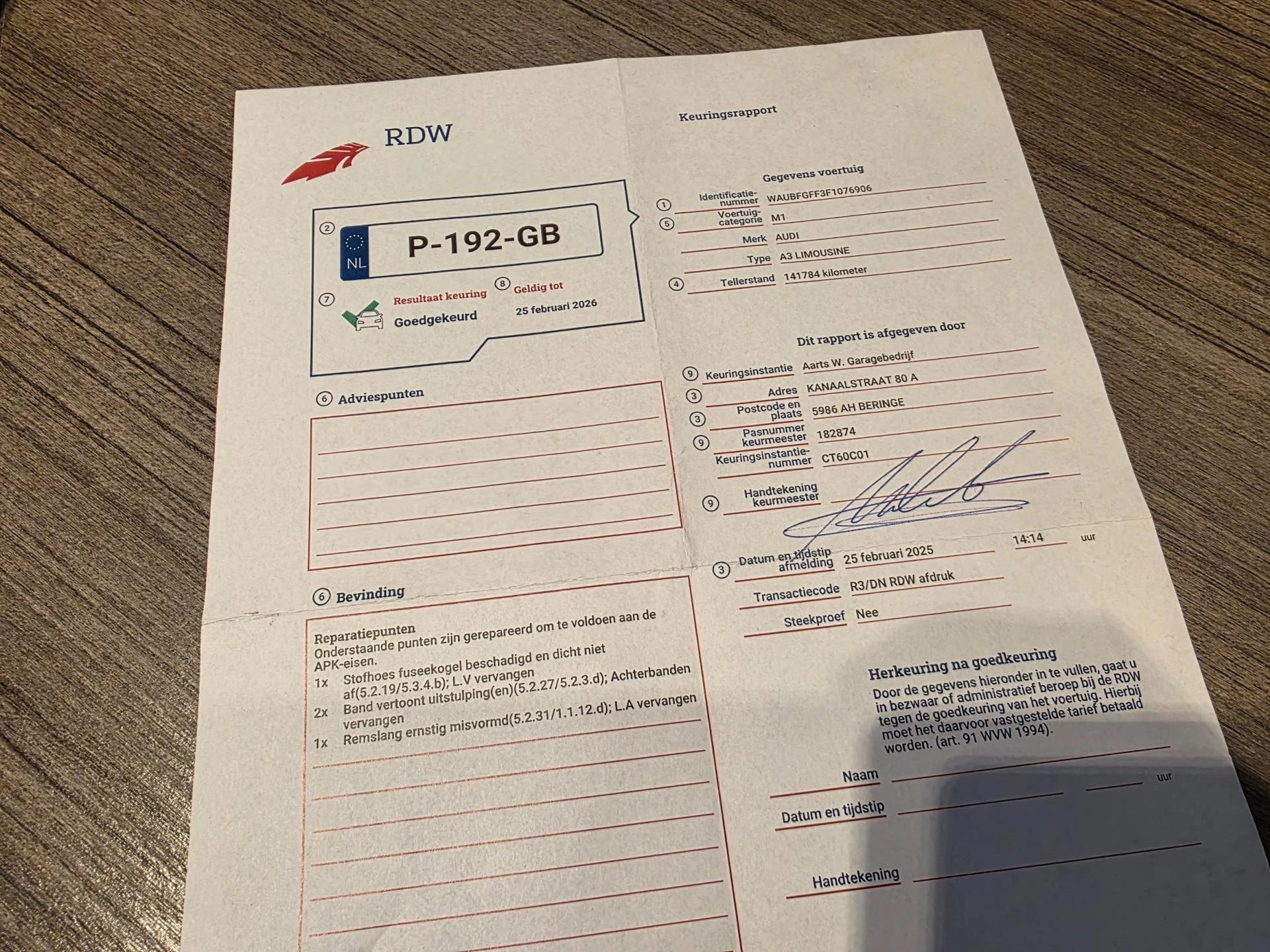 Hoofdafbeelding Audi A3