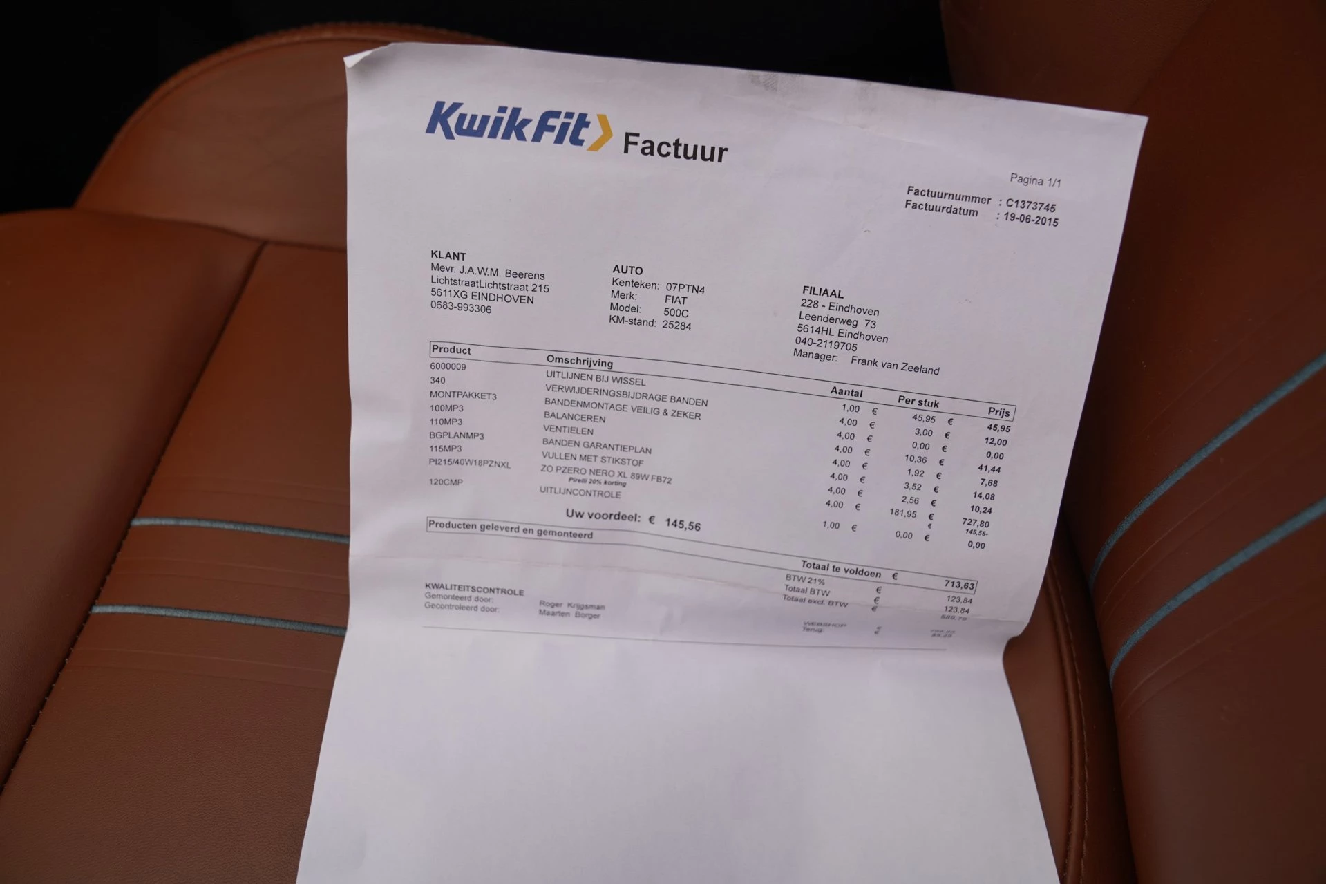 Hoofdafbeelding Fiat 500C