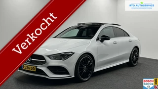 Mercedes CLA-klasse 180 AMG Line PANO CAMERA NIGHT PAKKET ADAPTIEVE CRUISE.