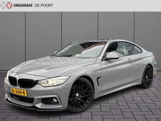 BMW 4 Serie Coupé 428i xDrive M sport | M4 Look | Dakraam | 20'' Sportvelgen | Leder