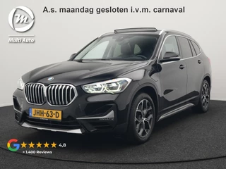 BMW X1 xDrive25e Sportline Plug In Hybrid 221pk Dealer O.H. PHEV | Trekhaak Afn. | Panodak | Head Up | Lederen Sportstoelen Verwarmd | LED Koplampen | Sfeerverlichting | Navigatie | Cruise Control | DAB |