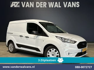 Ford Transit Connect 1.5 EcoBlue L1H1 Euro6 Airco | 3-Zits | Trekhaak | Parkeersensoren | Verwarmde voorruit Bijrijdersbank