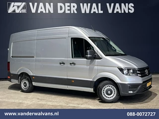 Hoofdafbeelding Volkswagen Crafter Volkswagen Crafter 2.0 TDI 141pk L3H3 L2H2 Euro6 Airco | Camera | Apple Carplay | Android Auto Parkeersensoren, Bijrijdersbank, 3000kg trekvermogen, zilver