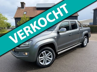 Volkswagen Amarok 2.0 TDI 180PK Highline AUTOMAAT DUBBEL-CABINE 5 PERSOONS LEER NAVI CAMERA TREKHAAK