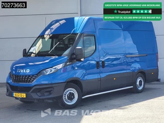 Iveco Daily 35S14 Automaat L2H2 2x schuifdeur LED Camera Airco Cruise L2 Airco Cruise control