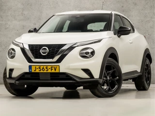 Nissan Juke 1.0 DIG-T Sport (APPLE CARPLAY, CAMERA, ZWART HEMEL, SPORTSTOELEN, LED KOPLAMPEN, ELEK PAKKET, CRUISE, LM VELGEN, NIEUWE APK, NIEUWSTAAT)