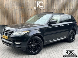 Land Rover Range Rover Sport 3.0 TDV6 HSE Dynamic Panoramadak | Lederen bekleding | Blauw metallic | 21 inch lichtmetalen velgen | Keyless entry | Rondomzicht camera | Elektrisch verstelbare stoelen