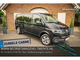 Volkswagen Transporter T6.1 2.0 TDI 204PK DSG L2H1 HIGHLINE DUB/CAB Standkachel | Leder | LED | Trekhaak | Full Option |