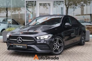 Mercedes CLA Coupé 180 AMG-Line 136pk | Sfeer | Trekhaak | DAB | Navi | Cruise | Stoelverwarming | 1e Eigenaar 