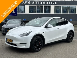 Tesla Model Y Long Range AWD 75 kWh BTW| SOH 89% | VAN €33.900,- NU VOOR SLECHTS €31.877,- Uw LENTEVOORDEEL €2.023,- |ORGINELE AFN. TREKHAAK TESLA| 20 INCH!|