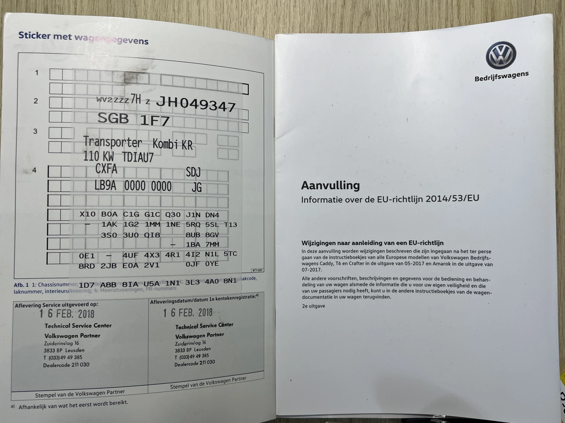 Hoofdafbeelding Volkswagen Transporter