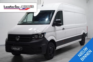 Volkswagen Crafter 2.0 TDI 140 pk L4H3 DSG Aut. Navi Cruise Control, PDC V+A, Houten Laadvloer, 3-Zits, Nieuw