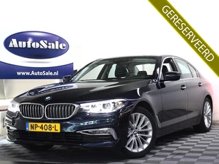 BMW 5 Serie 530i LUXERY LINE 252pk NL-AUTO 88000km LEDER NAV LED '17