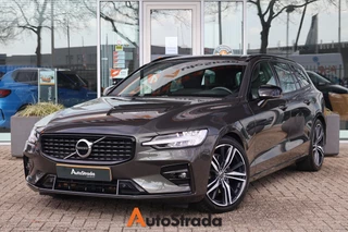 Volvo V60 B3 R-Design 163pk Geartronic | Carplay | Keyless | Camera | Stoelverwarming | LED | Navi | Memory