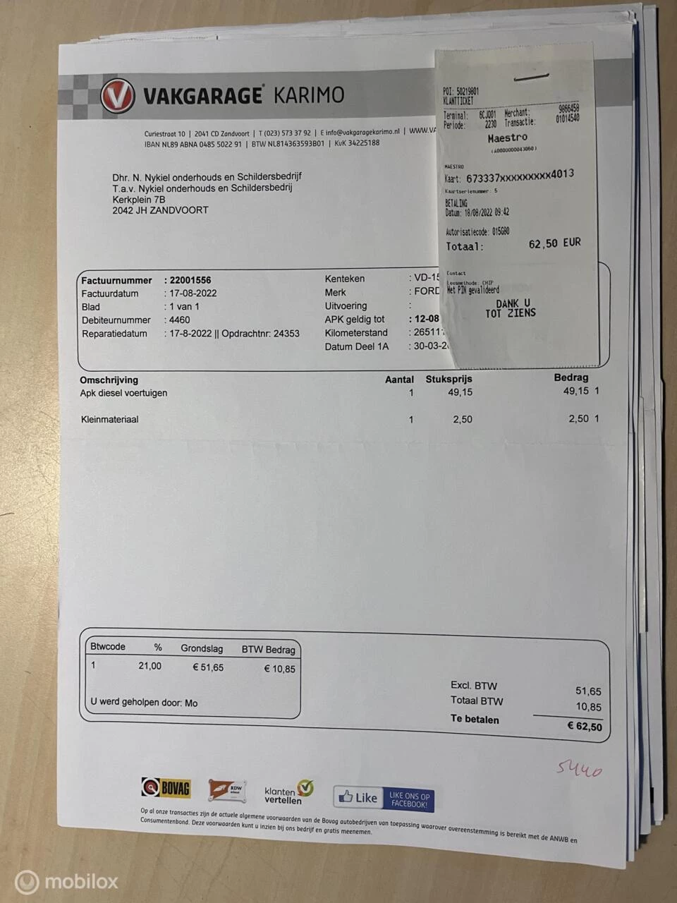 Hoofdafbeelding Ford Transit Custom