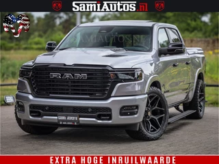 Dodge Ram 1500 Night Premium | Full Option | De Meest Luxe Pick-Up in zijn Klasse | Comfortabele Dubbele Cabine met Royale 5 Zitplaatsen | BPM vrij | Nu Leverbaar uit Voorraad | Voorraad Nr 2215 - 4984