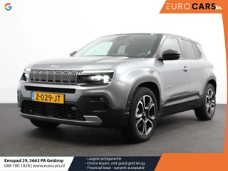 Jeep Avenger Summit 54 kWh SOH 96,5 % Camera Lichtmetalen Velgen 18" Navigatie Apple Carplay/ Android Auto Sfeerverlichting Parkeersensor achter Cruise Control Stoelverwarming Full LED Virtual Cockpit Climate Control Two tone Electrisch bedienbare achterkep