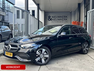 Mercedes-Benz C-Klasse Estate 300 e Luxury Line | AUTOMAAT | SCHUIF/KANTELDAK | SFEERVERLICHTING | CARPLAY/ANDROID | 360 CAMERA | NAVI | ADAPTIVE CRUISE CONTROL | KEYLESS | CLIMATE CONTROL | PDC V+A | STOEL/STUURVERWARMING