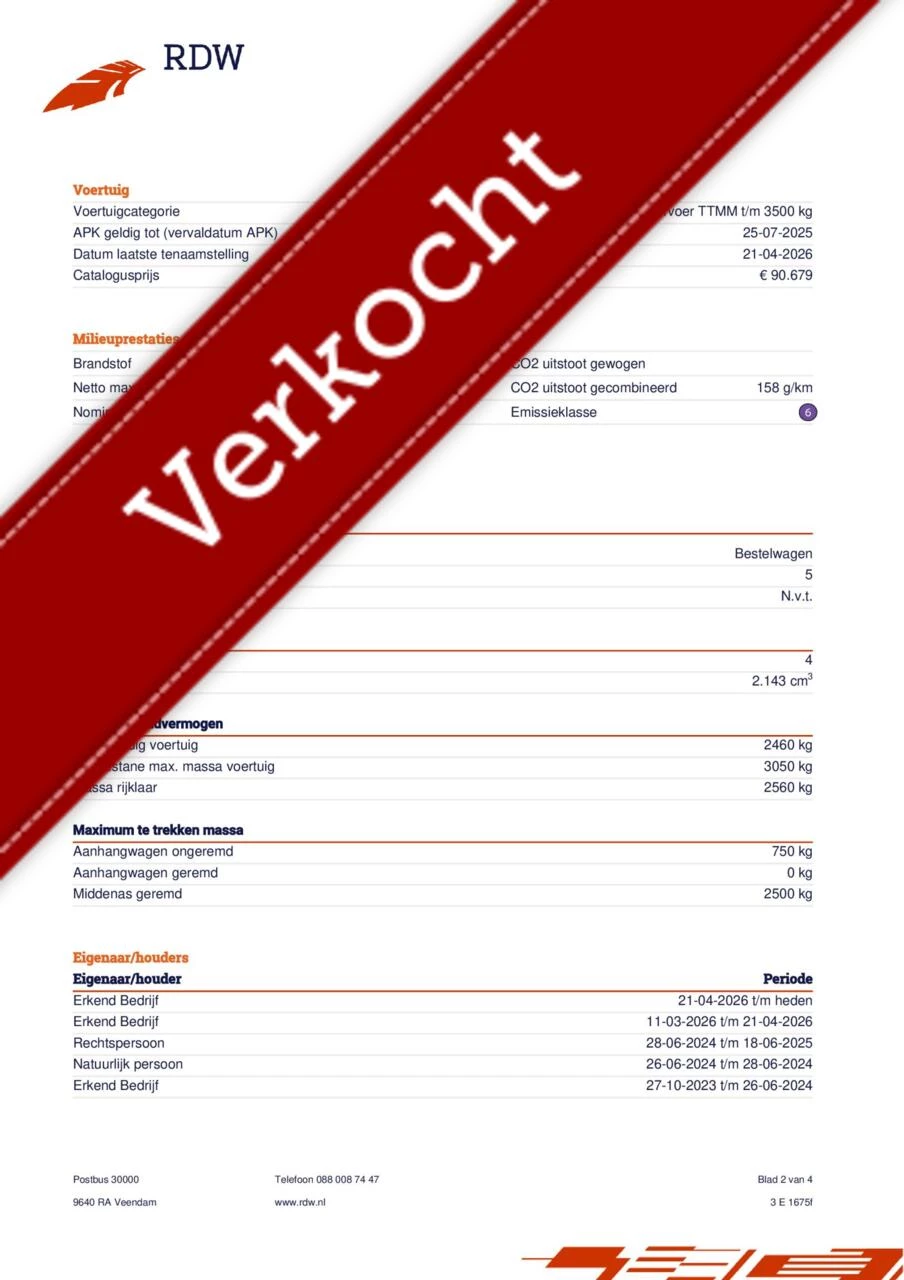 Hoofdafbeelding Mercedes-Benz V-Klasse