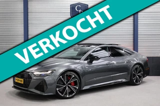 Audi RS7 Sportback 4.0 TFSI quattro 600+PK BTW/KERAMISCH/4-WIEL.B/3D B&O/VIRTUAL/SFEER/PANO/22"LMV/360/LINE/ACC/12 MDN GARANTIE!