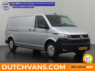 Volkswagen Transporter 2.0TDI Lang Achterdeuren | Navigatie |3-Persoons | Trekhaak | Betimmering