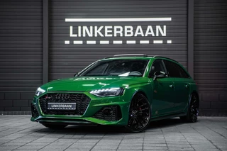 Hoofdafbeelding Audi RS4 Audi RS4 Avant 2.9 TFSI Quattro | RS Dynamic | Panodak | Massage | Head Up | B&O | Carbon |