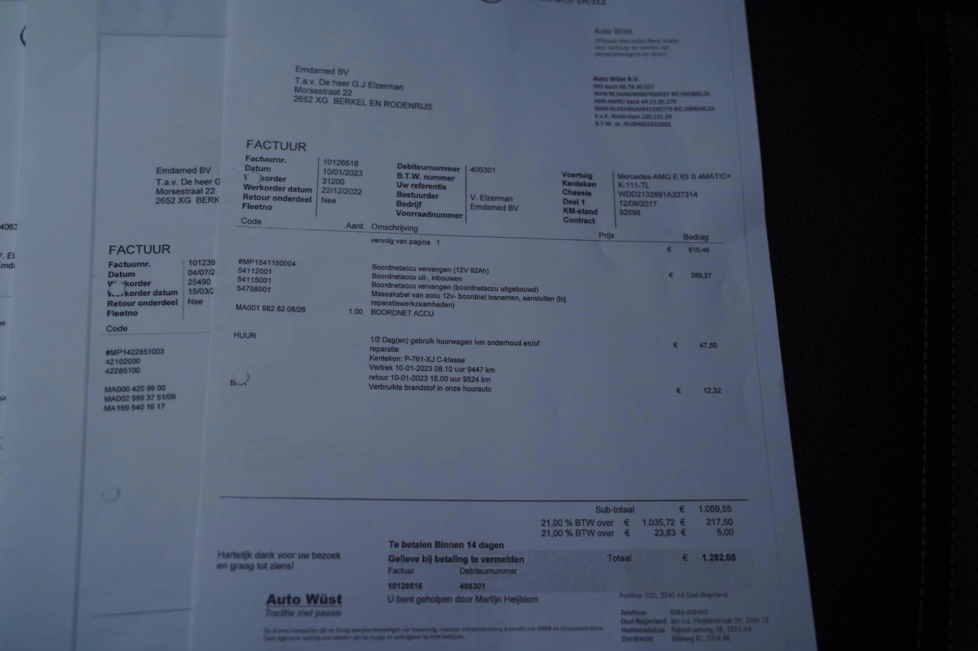 Hoofdafbeelding Mercedes-Benz E-Klasse