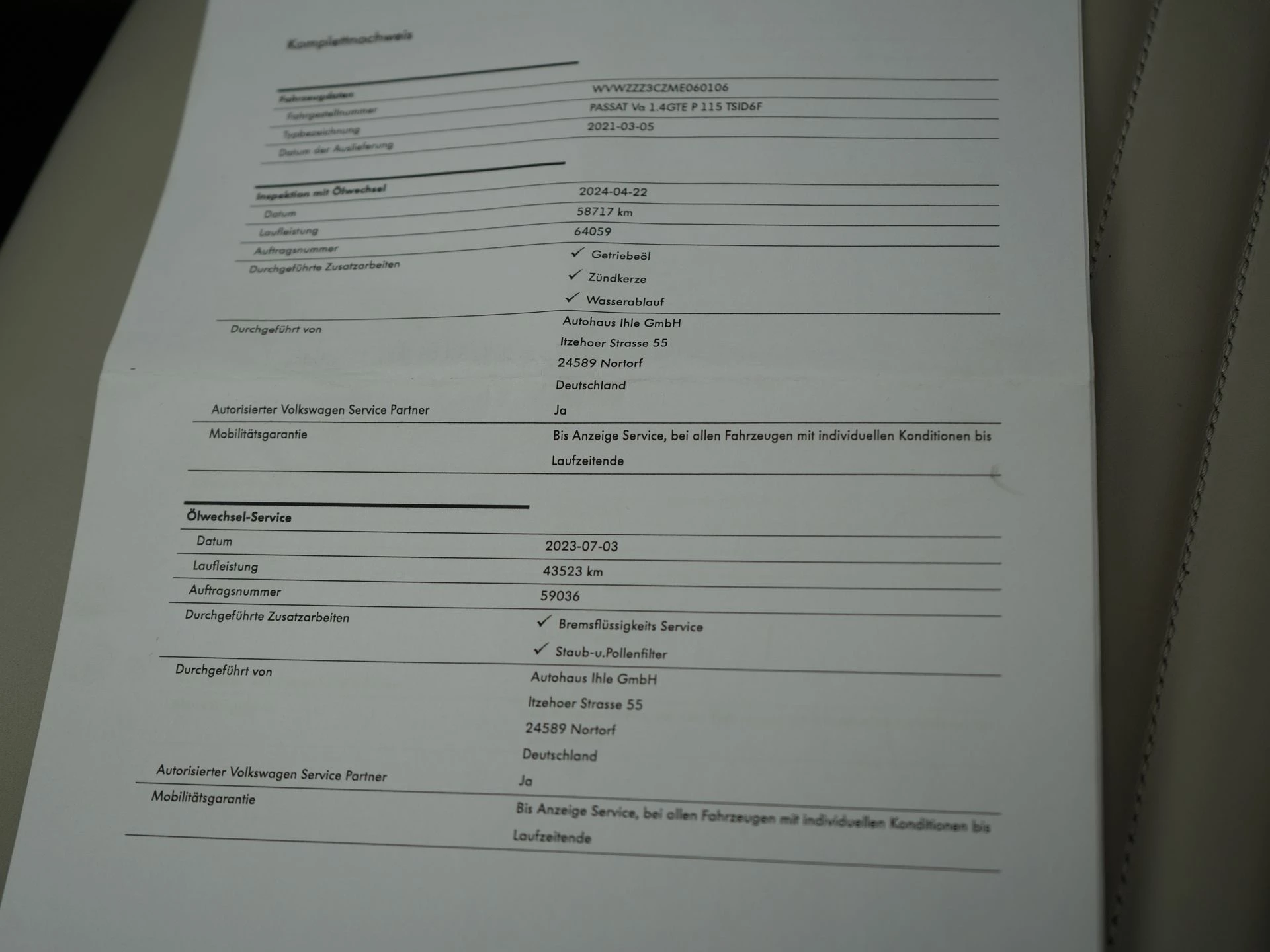 Hoofdafbeelding Volkswagen Passat