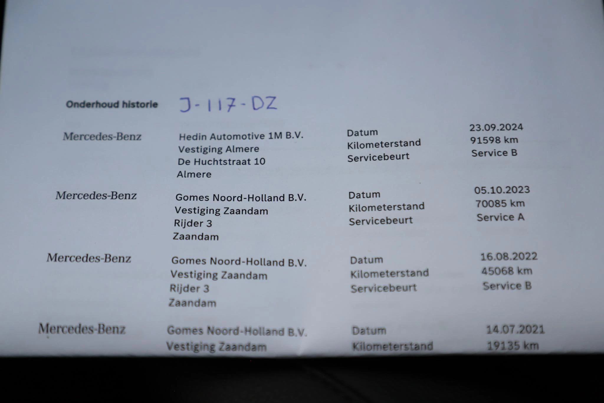 Hoofdafbeelding Mercedes-Benz A-Klasse
