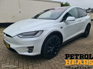 Tesla Model X 100D 4x4 Long Range 7p. Black on White 22inch Fabrieksgarantie 6-2026 Enh. Autopliot 2.5 + Kampeer pakket