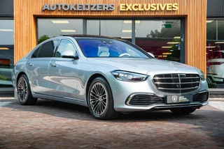 Hoofdafbeelding Mercedes-Benz S-Klasse Mercedes-Benz S-klasse 350d 4MATIC Lang Full Option Manufaktur Burmester Panodak 360 Cam Entertainment Massage