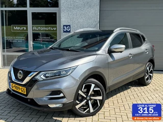 Hoofdafbeelding Nissan QASHQAI Nissan Qashqai 1.3 DIG-T Tekna + Pano/Leder/Bose/Adap.Cruise/360°camera/Carplay/Dodehoek/MemorySeat/Stoelverwarming/NLauto