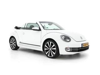 Volkswagen Beetle Cabriolet 1.6 TDI Design Cup Aut. *LUXURY-LEATHER | FENDER-AUDIO | CARPLAY | COMFORT-SEATS | HEATED-SEATS | ECC | SHIFTPADDLES | PDC | AIRSCARF | CRUISE | 19''ALU*