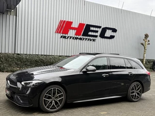 Mercedes-Benz C300e AMG Pano|Sfeer|HuD|360|Memory