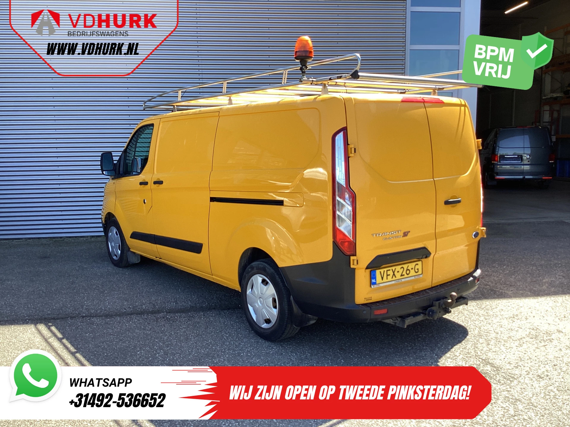 Hoofdafbeelding Ford Transit Custom