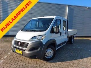 Fiat Ducato 35H 2.3 MultiJet L3H1 DC 6 Zitplaatsen,prijs is ex btw, trekhaak, Open laadbak, Pick-up, Doca