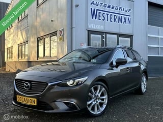 Hoofdafbeelding Mazda 6 Mazda 6 Sportbreak 2.5 SkyActiv-G 192 GT-M Clima Cruise Navi Led Bose Standkachel etc